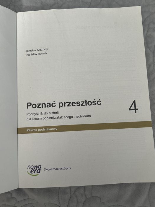 Poznać przeszłość 4. Podręcznik do historii