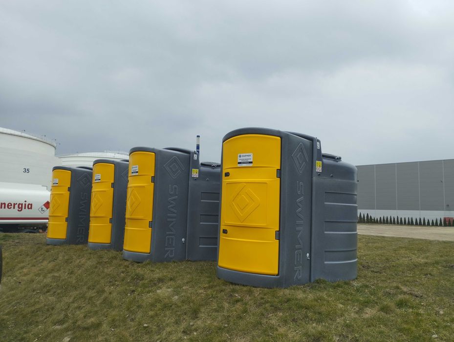 Zbiornik na paliwo Swimer 2500 Licznik z pamięcią +ZWIJADŁO 8m