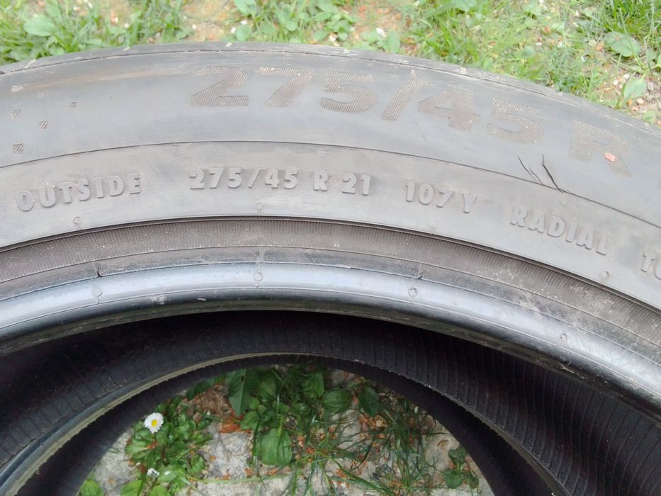 1 Opona letnia 275/45r21 CONTINENTAL 2023r