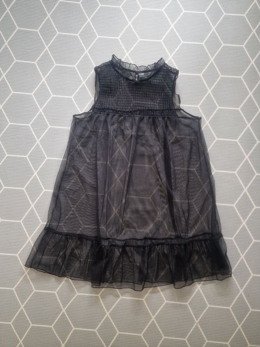 Siateczka sunkienka H&M M 38 tiul tiulową przezroczystą