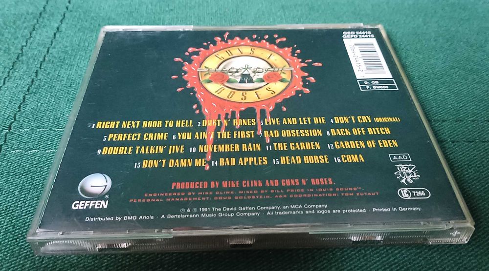 Guns n' Roses G'N'R Use your Illusion I & II