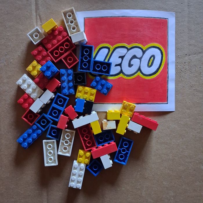 50 peças de lego