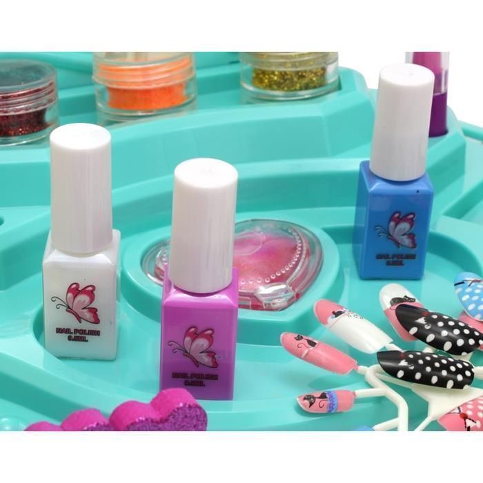 Zestaw Piękności do Malowania Paznokcie Makijaż Kosmetyki