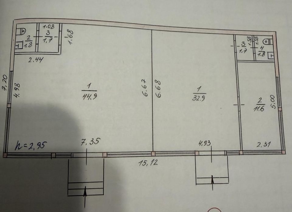 Оренда автономної будівлі 96,4 м² — вул. Шкільна (Малий ринок)