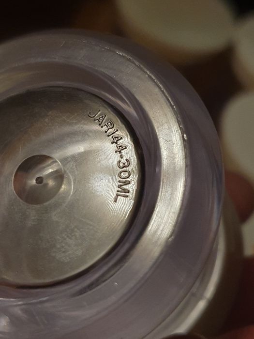 Баночки  скляні для крема бісера с дозаторами