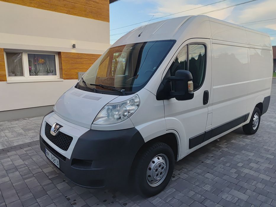 Peugeot Boxer 2012r, klima, L2H2, 6-biegów,  Blaszak