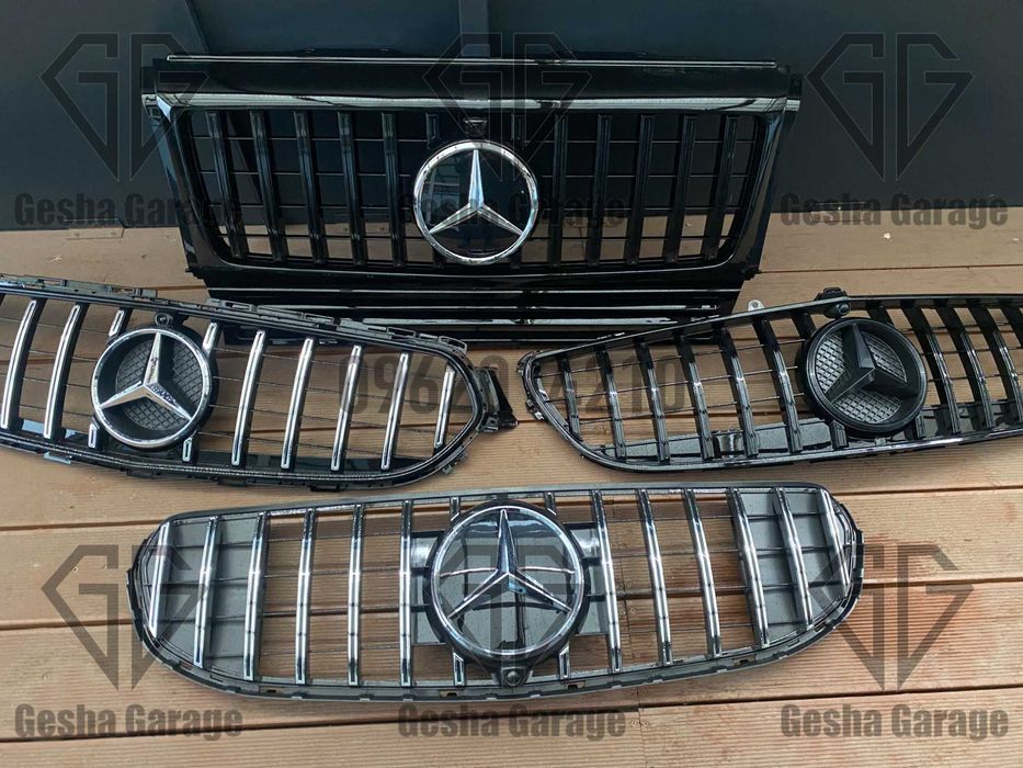 ГАРАНТІЯ ЯКОСТІ Решетки Mercedes решітки мерседес c218w219w221w222w223