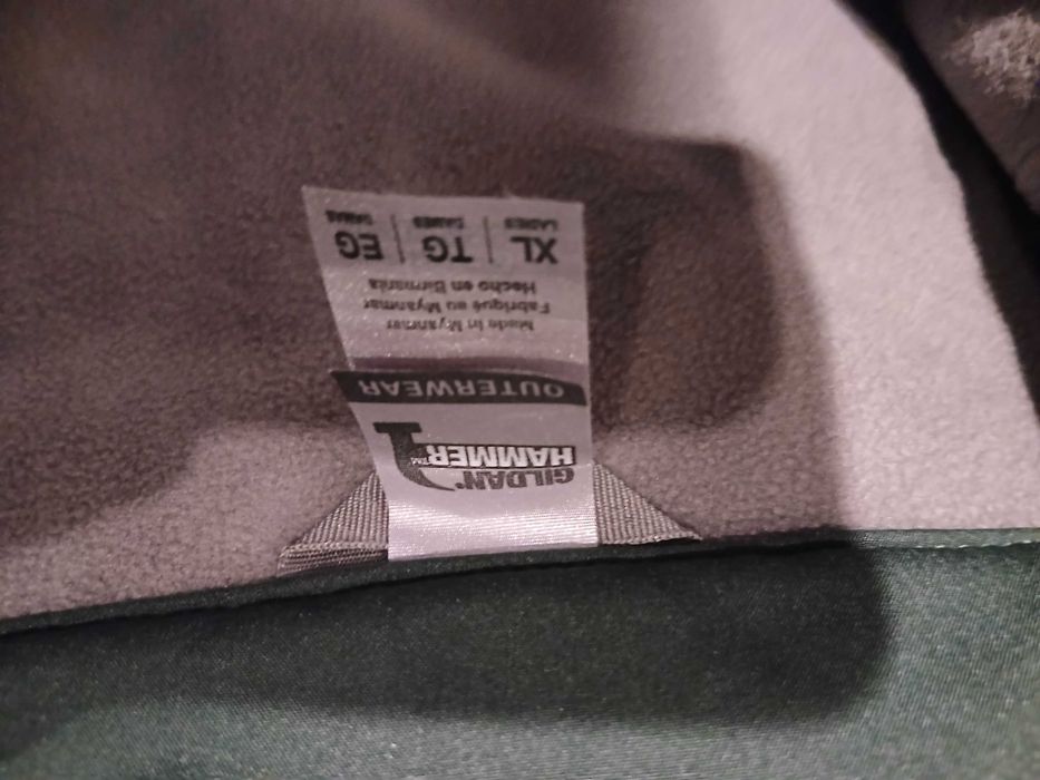 Kurtka softshell damska M-L ciemnozielona Gildan Hammer