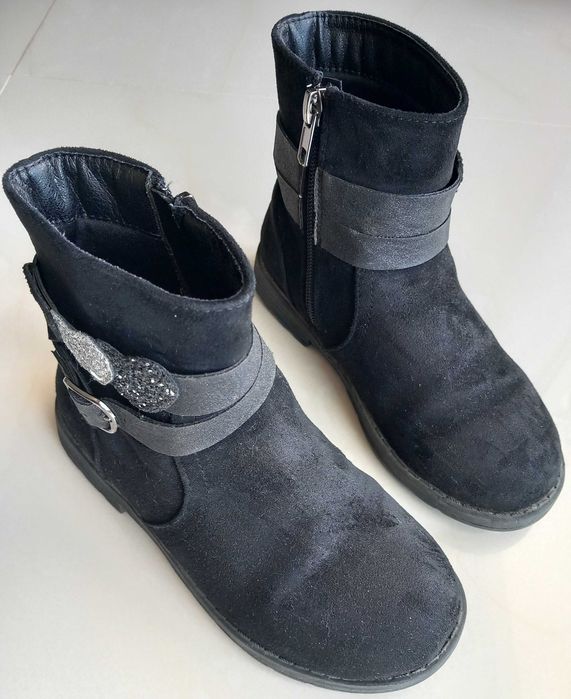Botas Menina Corações - Tamanho 29