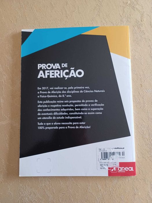Prova de aferição - Ciências Naturais e Físico-Química - 8 ano (NOVO)