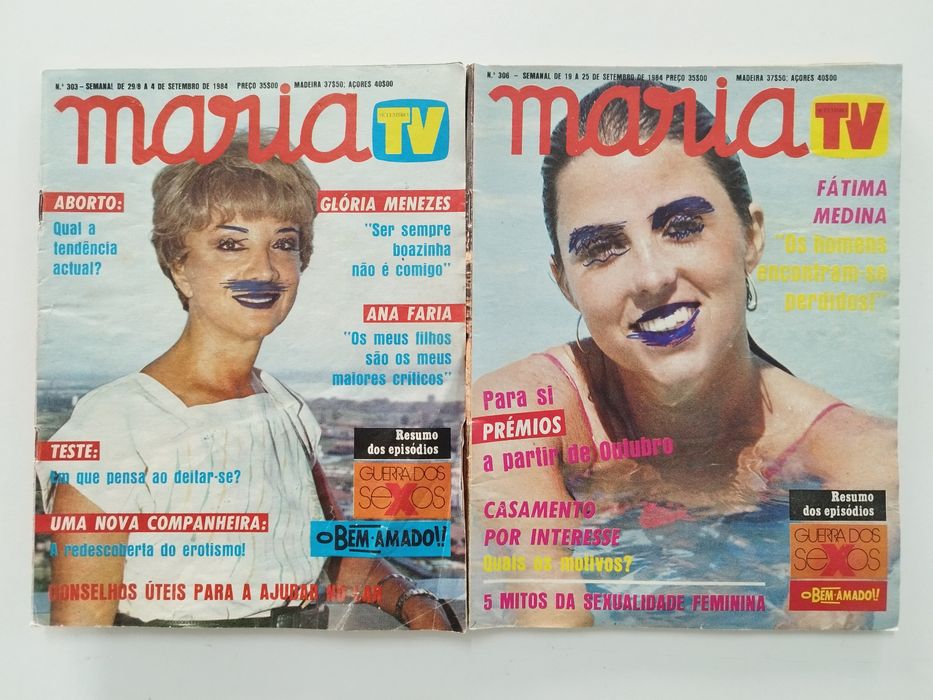 Revistas Maria - Anos 80