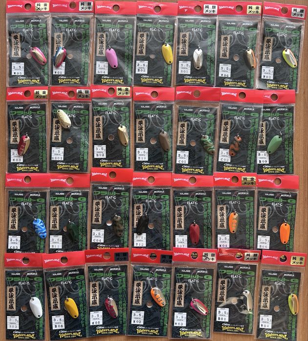 Япония, блешня SMITH, Waterland, воблери Daiwa