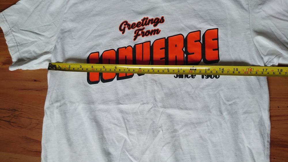 Koszulka męska Converse S Biała