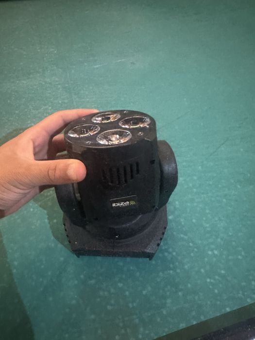 3 moving heads Ibiza Light LMH-MINIWASH
