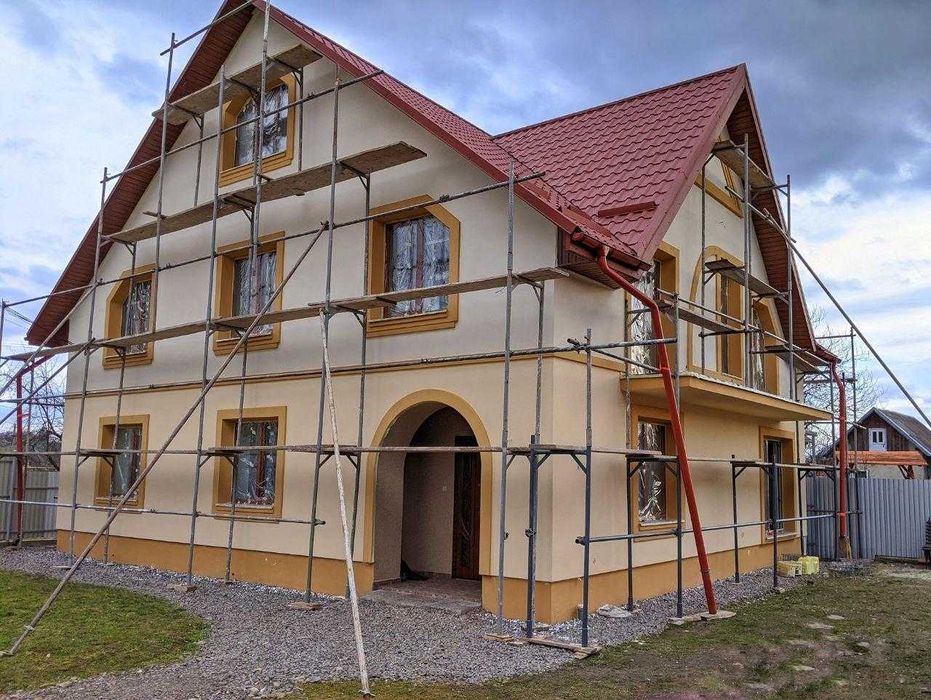 Утеплення фасадів Пінопластом і Мінеральною ватою/Фасадні роботи