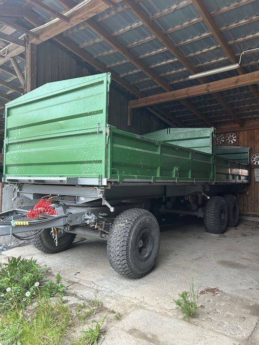 Przyczepa PTS12 2 skrzynie