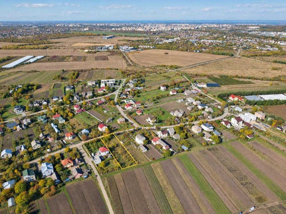 Продаж земельної ділянки 16,5 сотих  с. Кротошин, 5 км до Львова