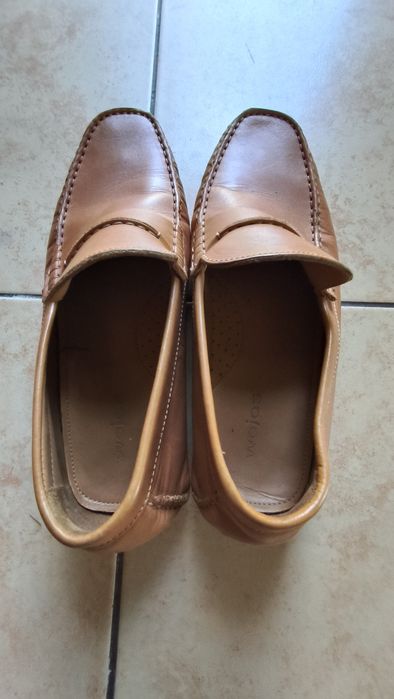 Skórzane buty Wojas