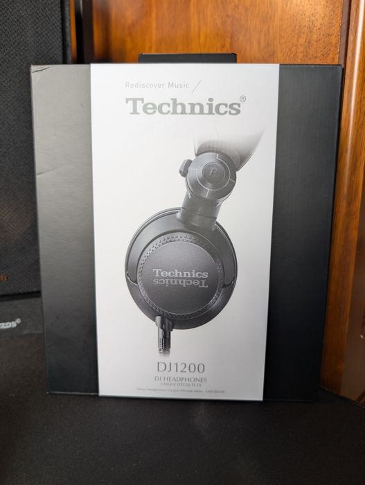 Słuchawki Technics EAH-DJ1200 (Czarne) – Stan Idealny / Sklepowy!