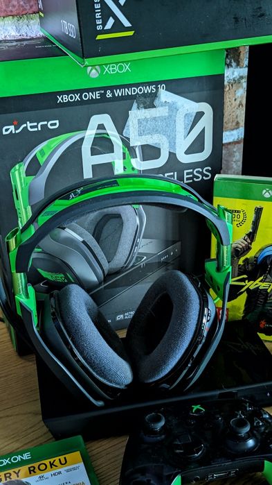 XBOX series X Astro A50 Gen3 plus gdy i dwa pady