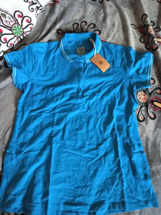 Koszulka polo S z metki pisze L