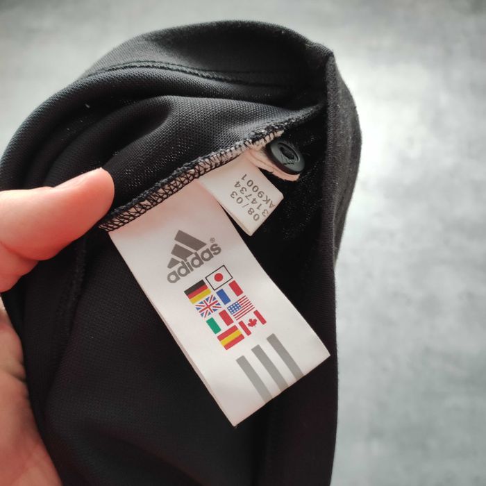 MĘSKA Bluza Adidas Sportowa Haft Logo All Blacks Rugby Adidas Clima