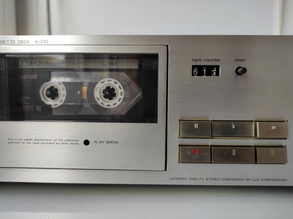 Luxman cassete deck k 210