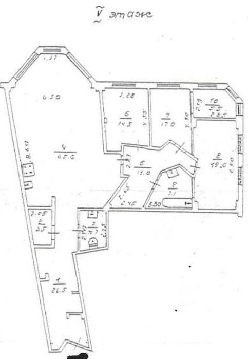 3-rooms apartment apartment by the address st. Kulikovo pole pl Oktyabrskoy revolyutsii pl (area 172 m²) - Atlanta.ua - photo 11