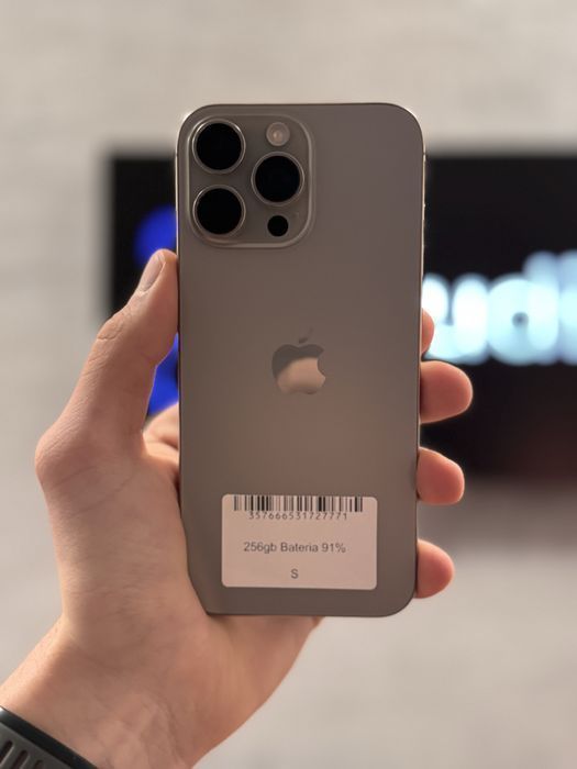 RATY 0% iPhone 16 Pro Max 256GB BATERIA 91% GWARANCJA 12 miesiecy!!!