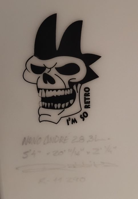 Prancha surf twin fish 5'4" 28.3 Litros como nova