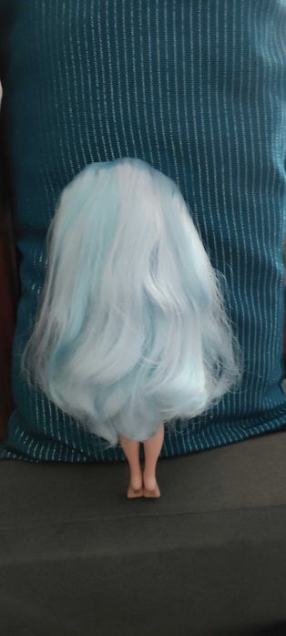 Niebieska rainbow high, lalka