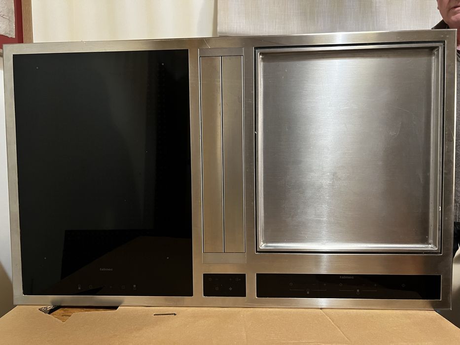 FALMEC MODULA M2 – płyta indukcyjna + Teppanyaki + okap blatowy