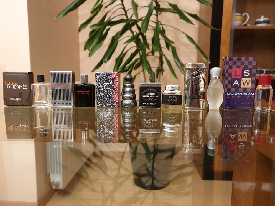 Miniaturas de perfumes masculinos