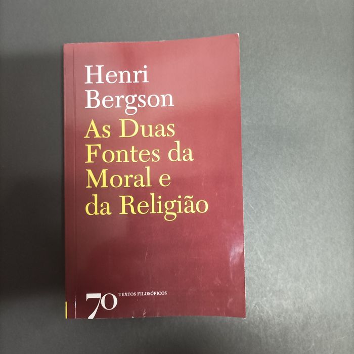 As Duas Fontes da Moral e da Religião

de Henri Bergson

Estado: novo