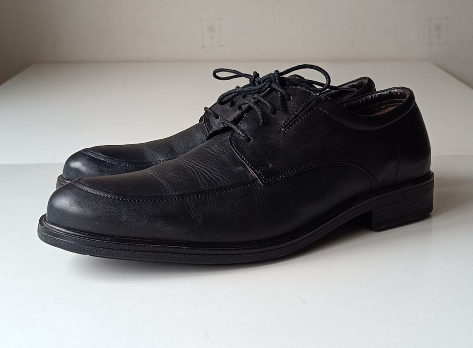 Класичні чоловічі чорні туфлі 45 р