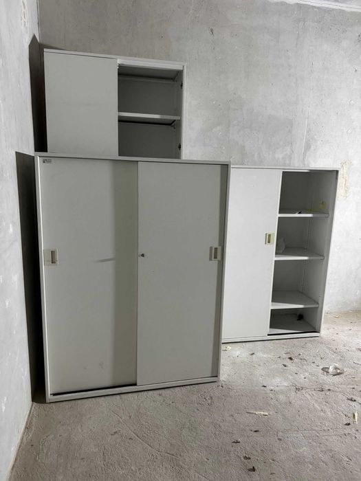 Komoda aktowa biała 120x160 komody aktowe biurowe metalowe Dynamobel