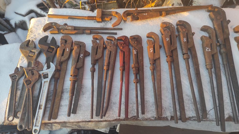 ключ разводной трубный