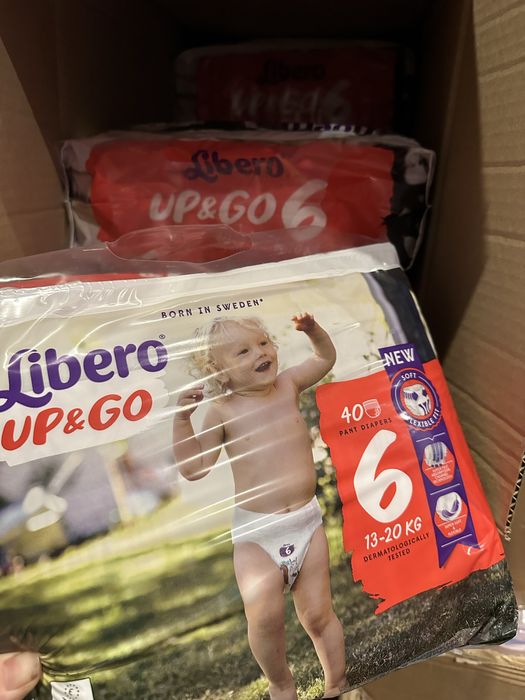 Підгузки Libero Comfort р 2,3,4,6,7 р і трусики 5,6,7 р.ПАКУНОК МАЛЮКА