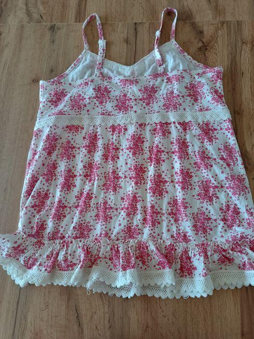 Bluzka na ramiączkach 100% bawełna rozm 44