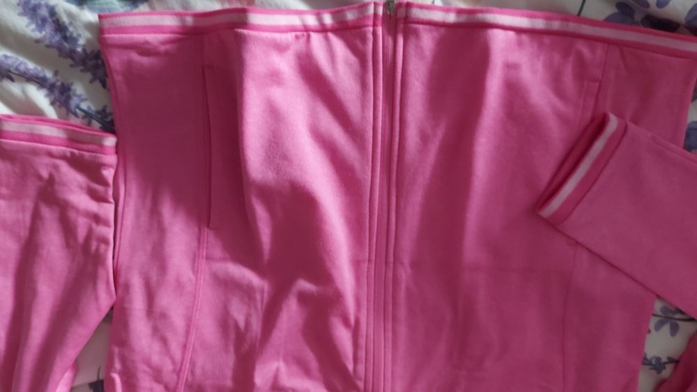 Bluza cienka różowa damska