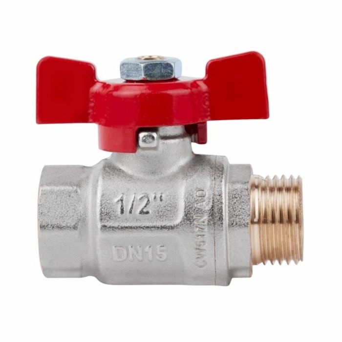 Кран кульовий 1/2" ЗВ PN50 ICMA (Made in Italy)