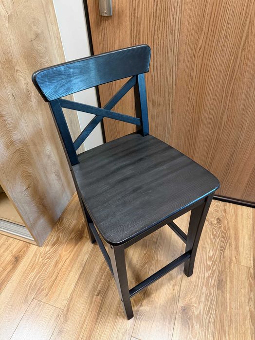Krzesło barowe INGOLF / ROSENTORP (Ikea)