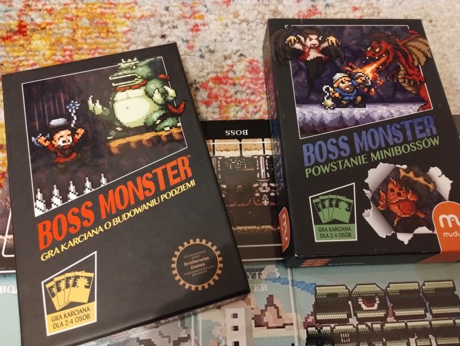 Boss Monster + Powstanie Minibosów + Następny Poziom+ Niezbędnik + ...