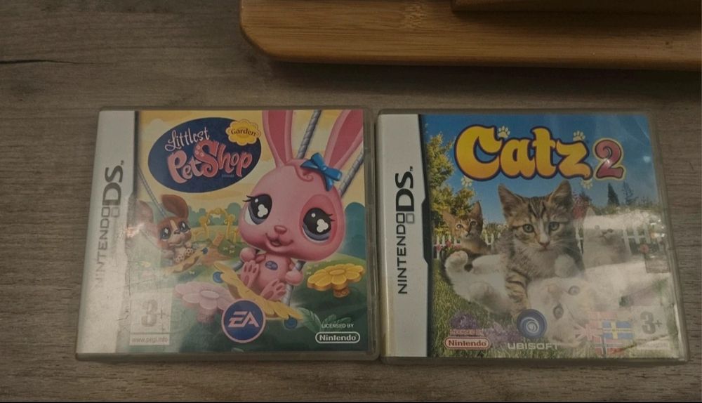 Nintendo ds + gry + aksesoria
