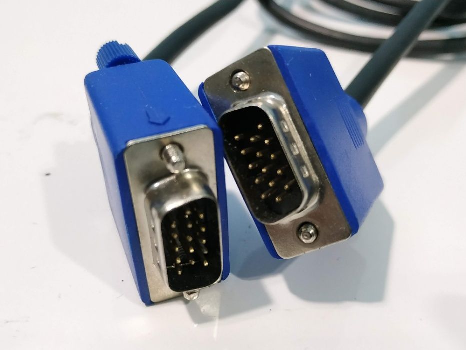 Cabo VGA de 15 Pins Conversor Macho para Macho