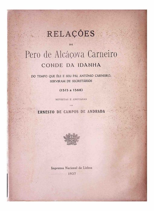 The Accounts of Pero de Alcáçova Carneiro