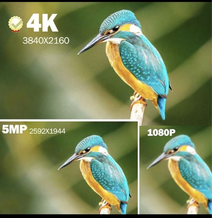 Wi-Fi камера видеонаблюдения. 8Мп. 3840*2160р.