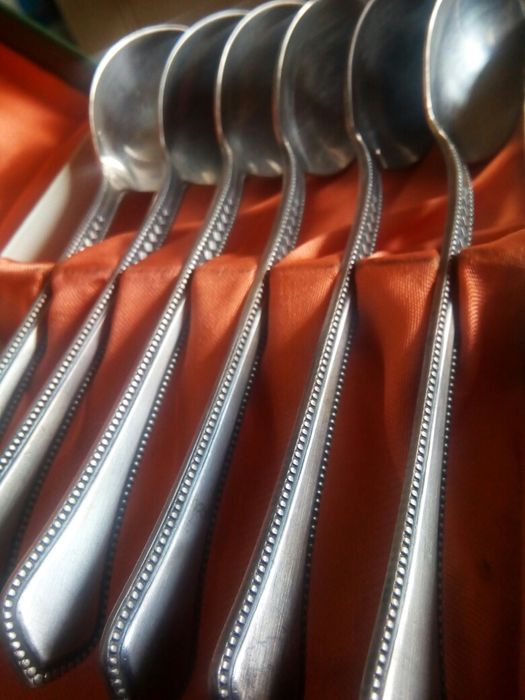 Ложки чайные, мельхиоровые, новые