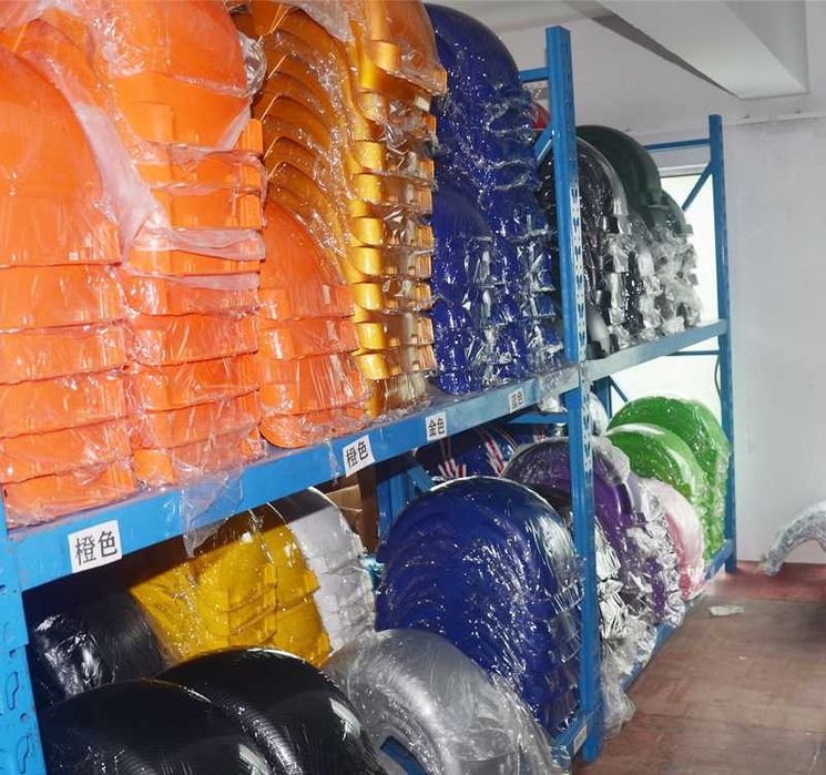 Крило переднє для електроскутера CityCoco чорне (470x260x190)