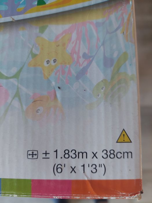 Basen intex 1.83 x38 zabawka pistolet na wodę komplet